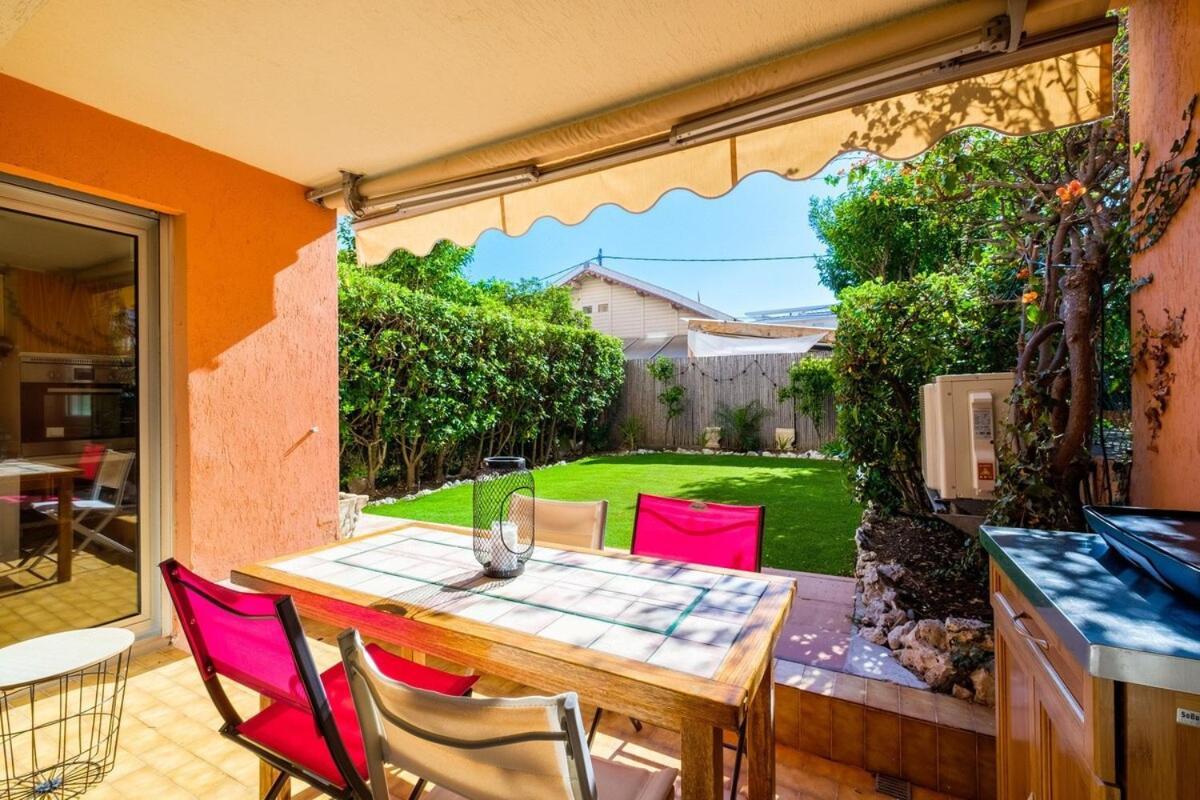 Le Riviera - Plage - Terrasse - Parking - Arrivée Autonome Cagnes-sur-Mer Exterior foto